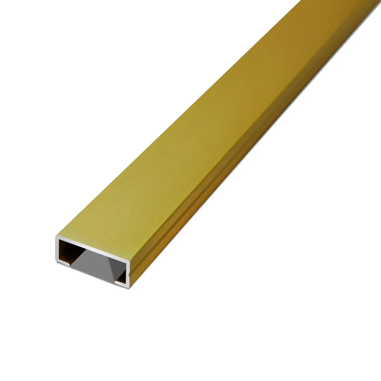 ATRIM LISTELLO ALUMINIO LUXOR 8X20MM X 2,45M ORO MATE