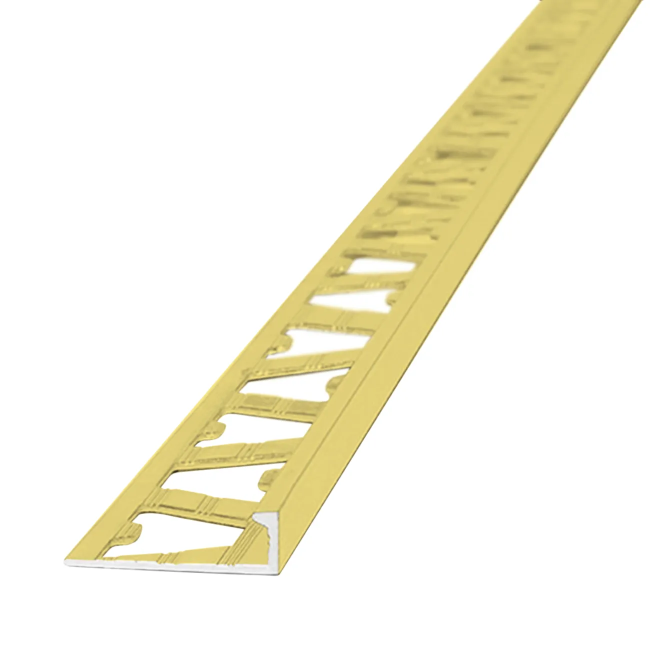 Atrim varilla aluminio en l 10mm x 2,5m oro brillante