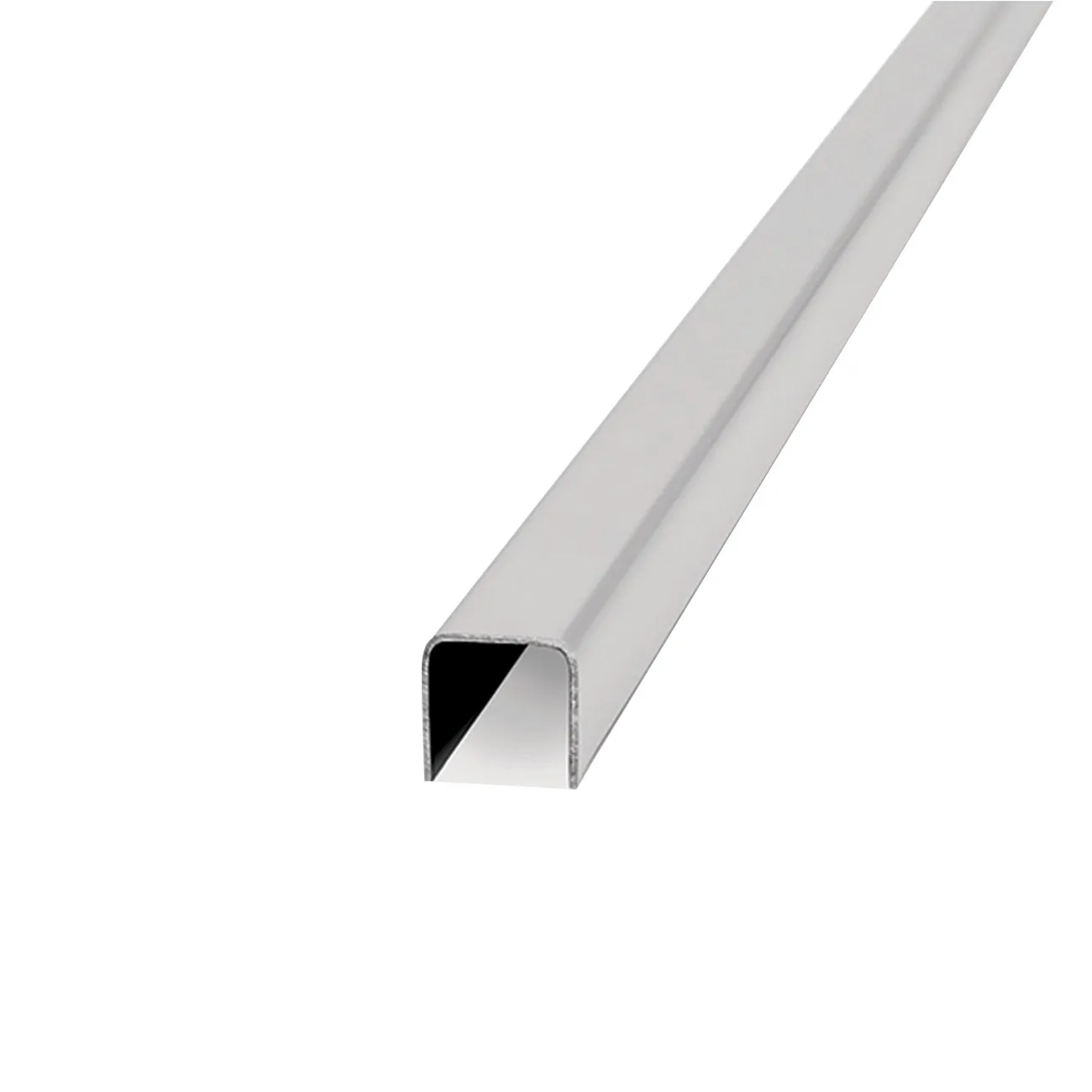 ATRIM LISTELLO CUADRADO ACERO INOX. 10MM X 2,50M ESM.