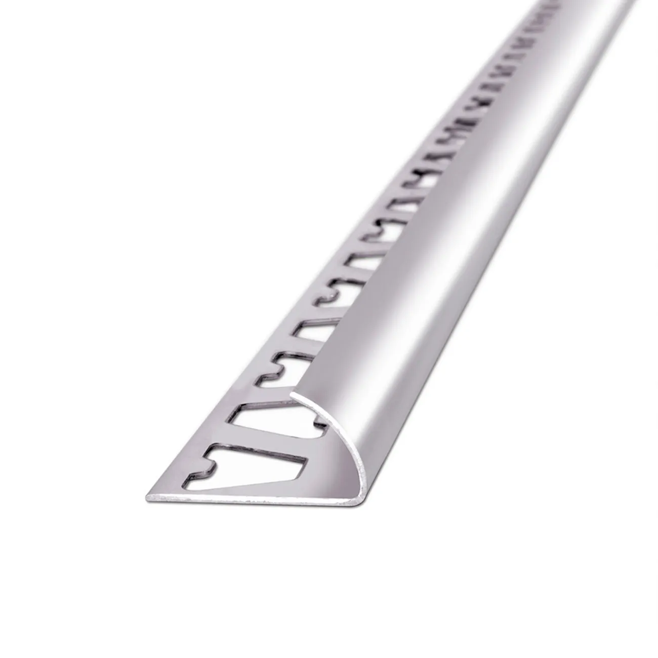 Atrim guardacanto arco aluminio 12mm x 2,5m peltre