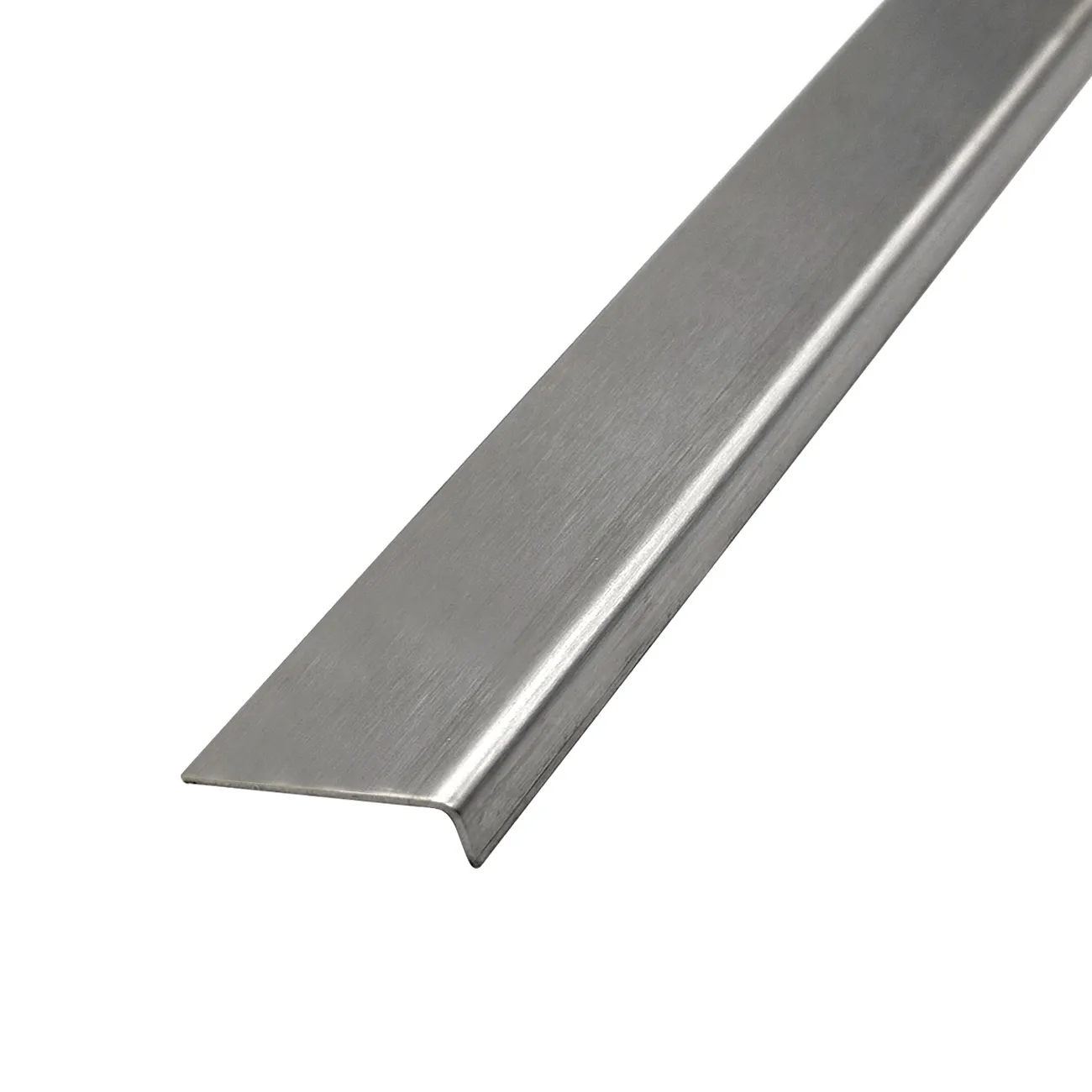 ATRIM ANGULO ESP. ACERO INOX. 10X30MM X 2,50M ESMERIL.