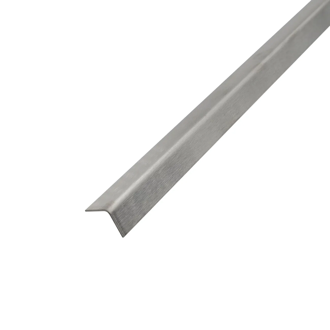 ATRIM ANGULO ESP. ACERO INOX.10X10MM X 2,50M ESMERIL.