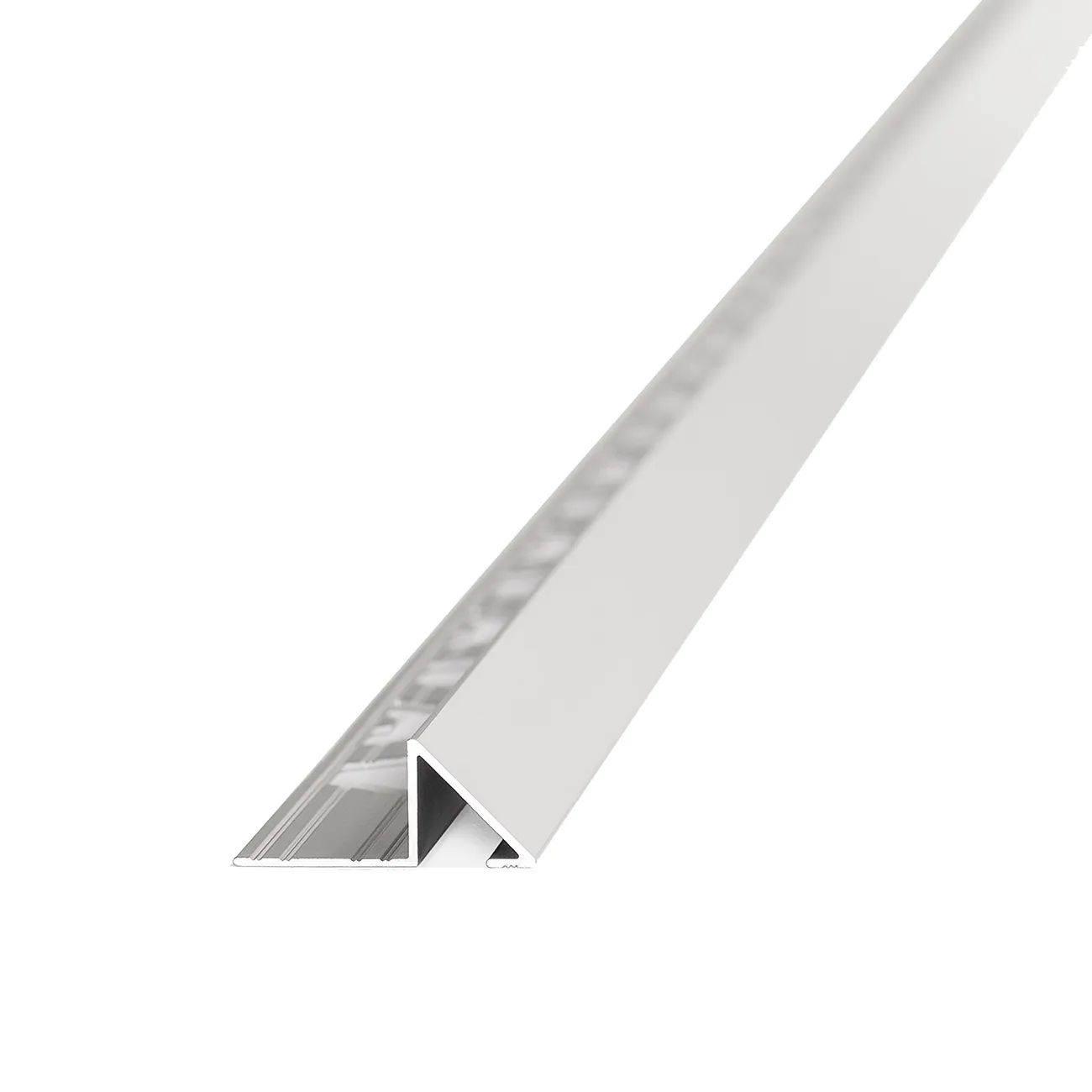 Atrim guardacanto prisma aluminio 10mm x 2,5m cromo brill.