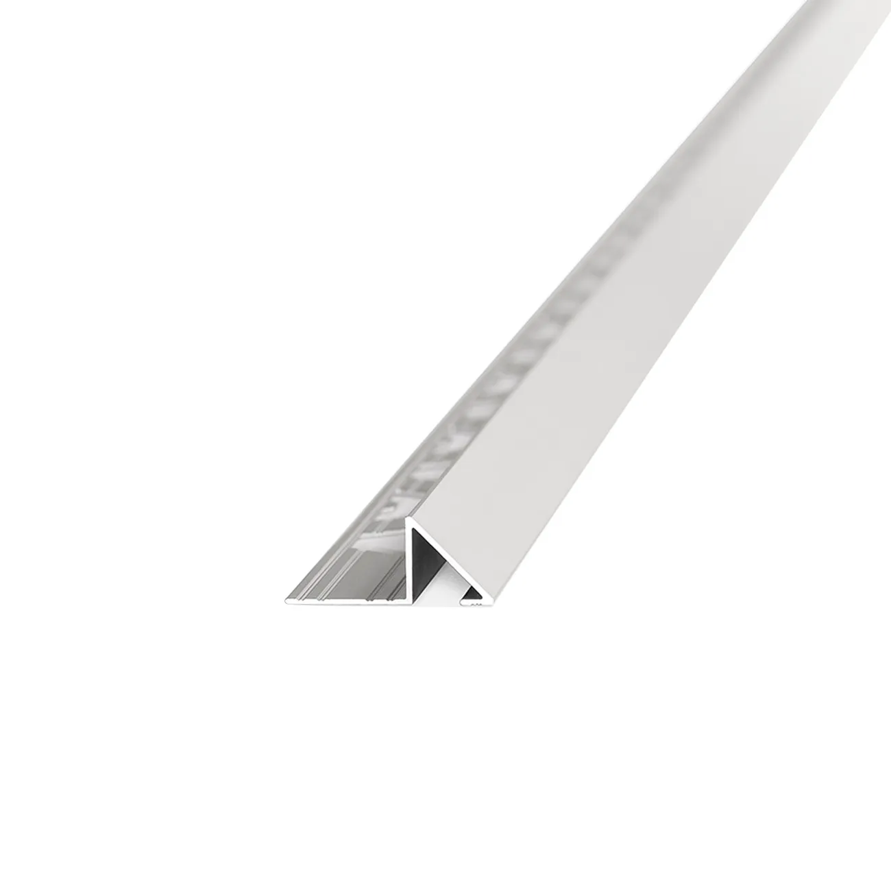 ATRIM GUARDACANTO PRISMA ALUMINIO 10MM X 2,5M CROMO MATE 