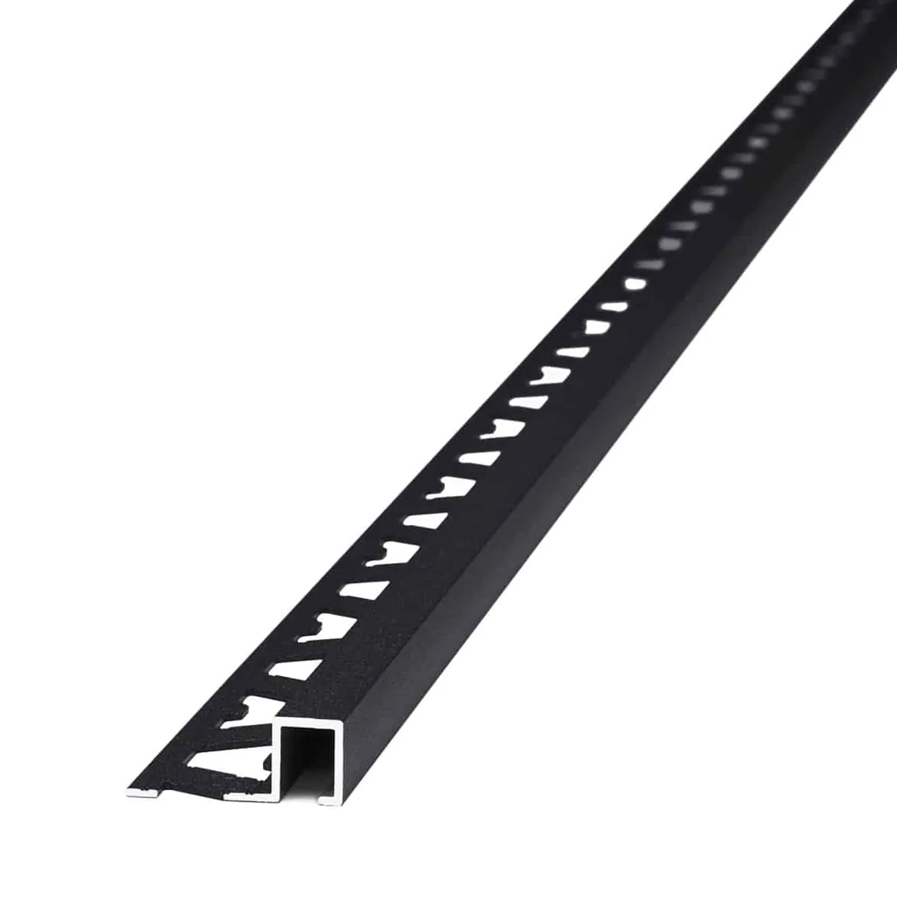 Atrim guardacanto aluminio quadra 12x10mm x 2,5m niquel oscuro (5)