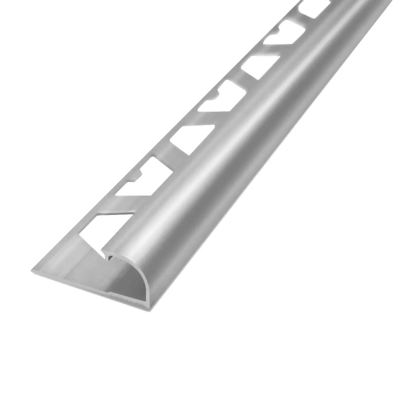 Atrim guardacanto aluminio bullnose 12mmx2,5m cromo deluxe (5)