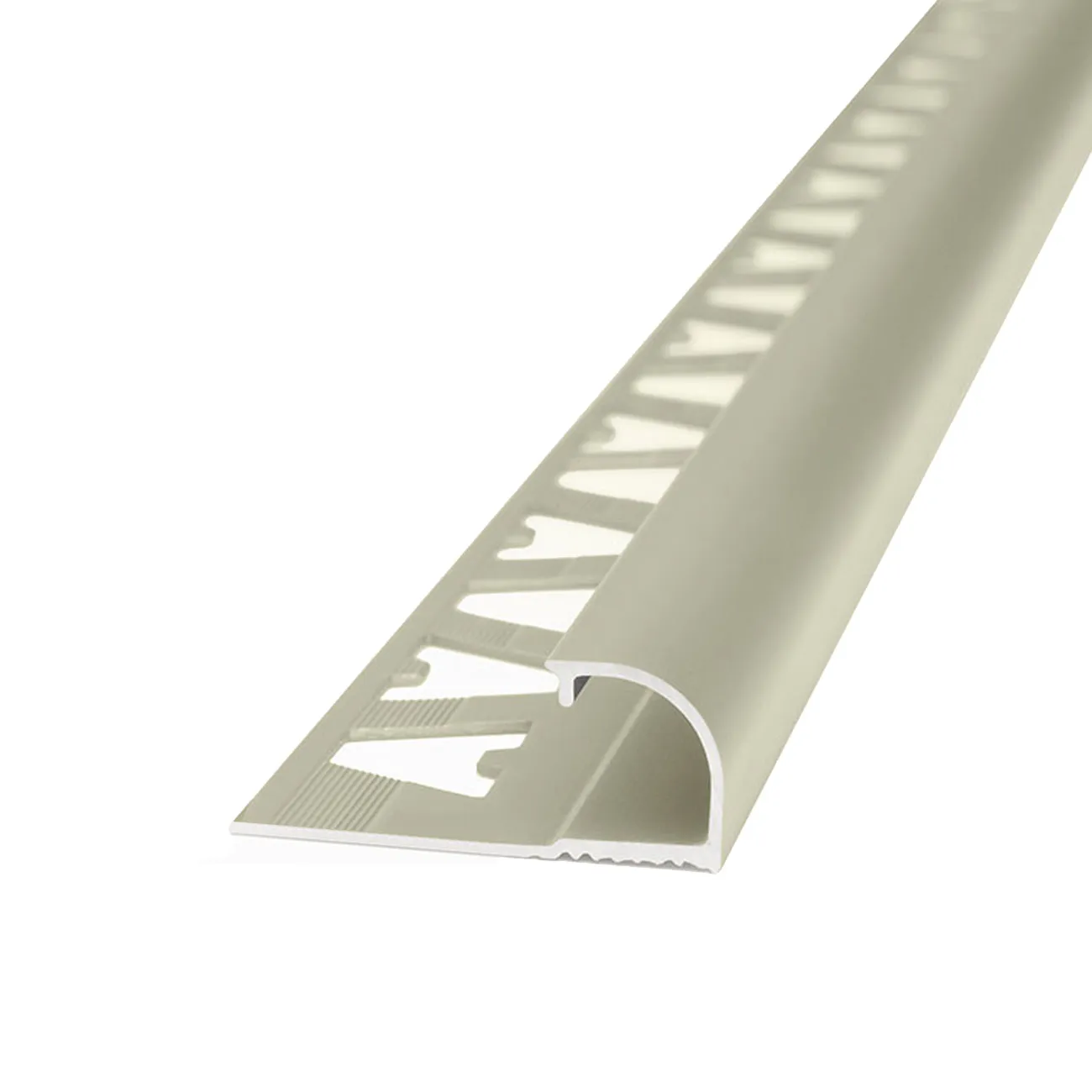 ATRIM GUARDACANTO ALUMINIO BULLNOSE 10MM X 2,5M CENIZA 