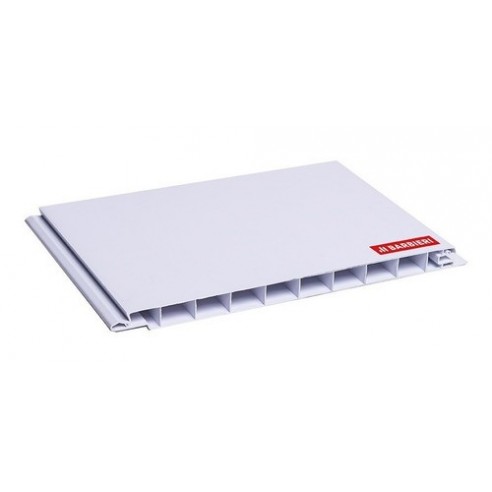 Barbieri placa cielorraso pvc bco. 0.013x0.20x6.00 mts (un)